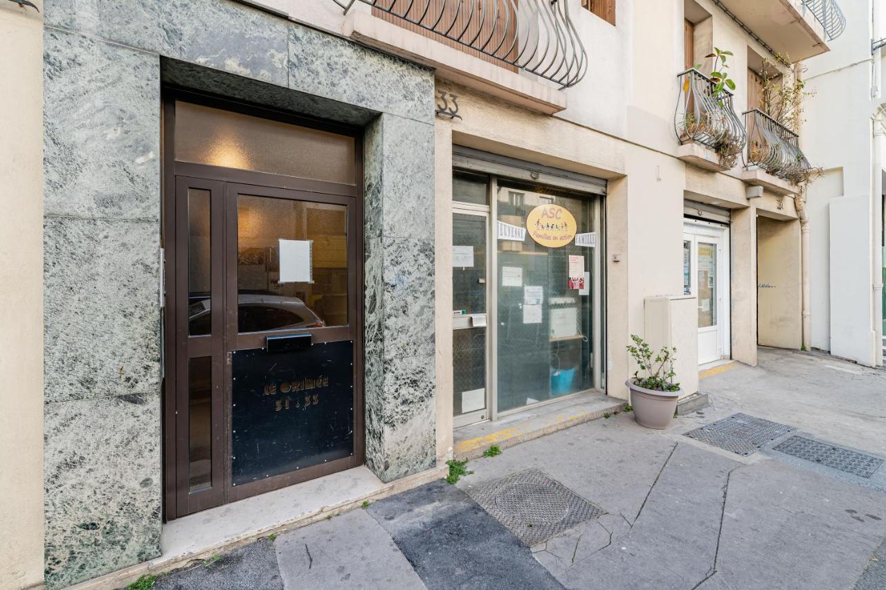 Gare St Charles- Superbe Appartement Avec 3 Chambres Marselha Exterior foto